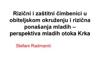 Stefani Radmanić