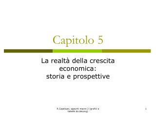 Capitolo 5