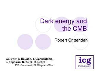 Dark energy and the CMB