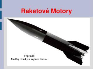 Raketové Motory