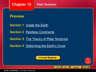 Plate Tectonics