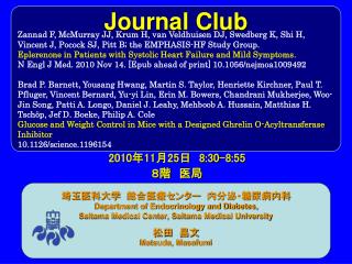 Journal Club