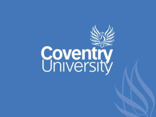 Welcome to Coventry University