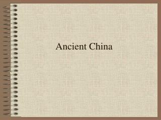 Ancient China