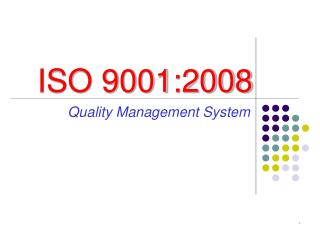 ISO 9001:2008