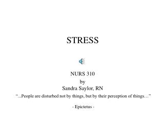 “...People are disturbed not by things, but by their perception of things…” - Epictetus -