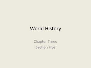 World History