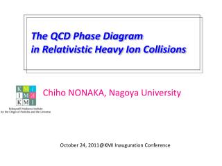 The QCD Phase Diagram in Relativistic Heavy Ion Collisions