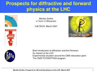 Prospects for diffractive and forward physics at the LHC