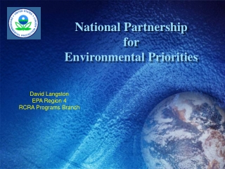 National Partnership for Environmental Priorities