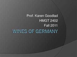 Wines of Germany