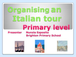 Organising an Italian tour