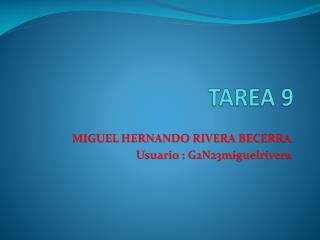 TAREA 9