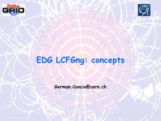 EDG LCFGng: concepts