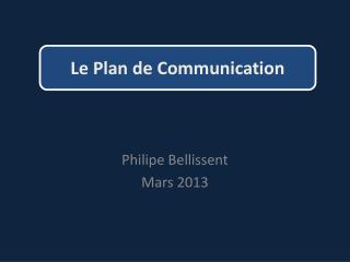 Philipe Bellissent Mars 2013