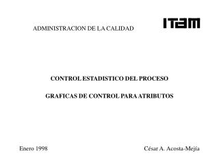 ADMINISTRACION DE LA CALIDAD