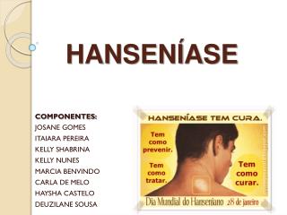 HANSENÍASE