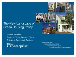The New Landscape of Green Housing Policy