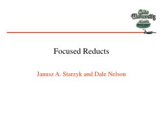 Focused Reducts