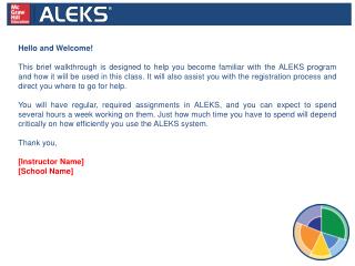 Hello and Welcome!
