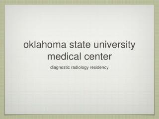 oklahoma state university medical center