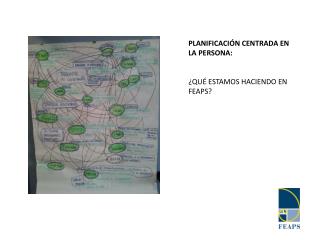 PLANIFICACIÓN CENTRADA EN LA PERSONA: ¿QUÉ ESTAMOS HACIENDO EN FEAPS?