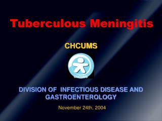 Tuberculous Meningitis