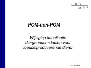 POM-non-POM