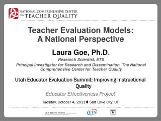 Teacher Evaluation Models: A National Perspective