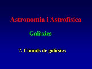 Astronomia i Astrof ísica
