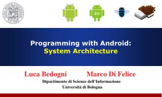 Programming with Android: System Architecture