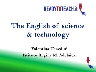 The English of science &amp; technology
