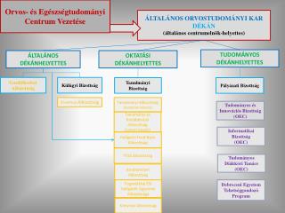 Orvos- és Egészségtudományi Centrum Vezetése