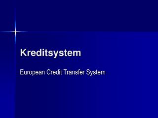 Kreditsystem
