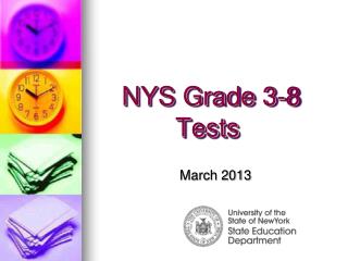 NYS Grade 3-8 Tests