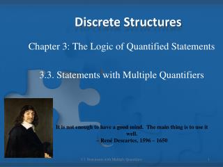 Discrete Structures