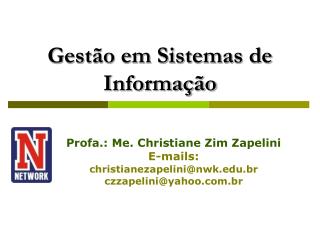 Gestão em Sistemas de Informação