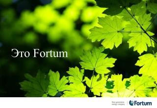 Это Fortum