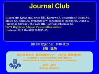 Journal Club