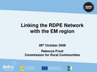 What is the RDPE Network?