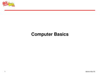 Computer Basics