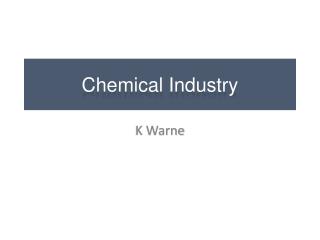 Chemical Industry