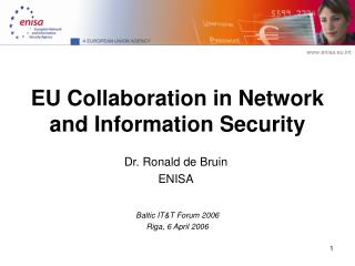 EU Collaboration in Network and Information Security