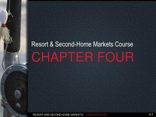 Resort &amp; Second-Home Markets Course