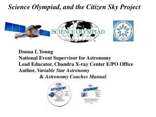 Science Olympiad, and the Citizen Sky Project