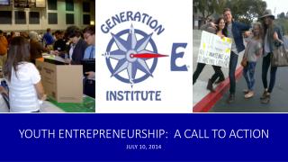 Youth Entrepreneurship: A Call to Action