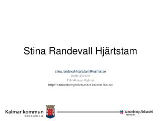 Stina Randevall Hjärtstam