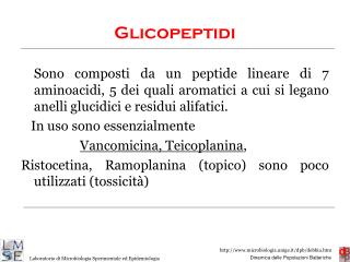 Glicopeptidi