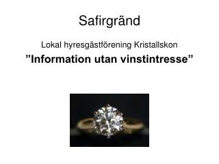 Safirgränd