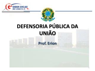 DEFENSORIA PÚBLICA DA UNIÃO